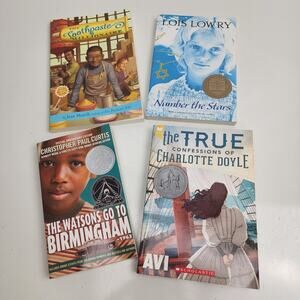 Young Adult Juvenile Lot of 4 Middle School Softcover Books